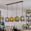 Koyoto Pendellampa, kullampa, Pendelbelysning Blå, Guld, Grön, 4-ljuskällor