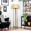 Sabadim Golvlampa Naturfärger, Svart, 1-ljuskällor