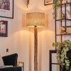 Cavaca Golvlampa Naturfärger, Svart, 1-ljuskällor