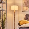 Bassagoda Golvlampa Naturfärger, Svart, 1-ljuskällor