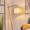 Bassagoda Golvlampa Naturfärger, Vit, 1-ljuskällor