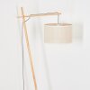 Bassagoda Golvlampa Naturfärger, Vit, 1-ljuskällor
