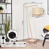 Sabadim Golvlampa Naturfärger, Vit, 1-ljuskällor