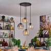 Koyoto Pendellampa, kullampa, Pendelbelysning Amber, Klart, Rökfärger, 4-ljuskällor