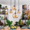 Koyoto Pendellampa, kullampa, Pendelbelysning Amber, 4-ljuskällor