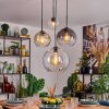 Koyoto Pendellampa, kullampa, Pendelbelysning Amber, Klart, Rökfärger, 4-ljuskällor