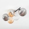 Chehalis Taklampa, kullampa Amber, Klart, Rökfärger, 5-ljuskällor
