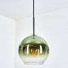 Koyoto Pendellampa, kullampa, Pendelbelysning 25 cm Grön, Klart, 1-ljuskällor