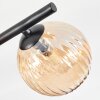Chehalis Taklampa, kullampa Amber, 5-ljuskällor