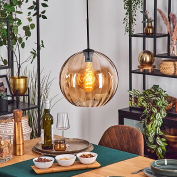 Koyoto Pendellampa, kullampa, Pendelbelysning Amber, 1-ljuskällor