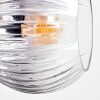 Koyoto Taklampa, kullampa 77.5 cm Amber, Klart, Rökfärger, 6-ljuskällor
