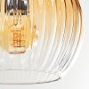 Koyoto Taklampa, kullampa Amber, Klart, 4-ljuskällor