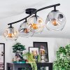 Ripoll Taklampa, kullampa Amber, Klart, Rökfärger, 4-ljuskällor