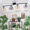 Ripoll Taklampa, kullampa Amber, Klart, Rökfärger, 4-ljuskällor