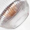 Koyoto Taklampa, kullampa 30 cm Klart, Rökfärger, 1-ljuskällor