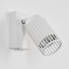 Fenik Vägglampa, Väggspotlight Vit, 1-ljuskällor