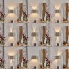 Tamarin vägglampa utomhus, Up & Down Lampa, Vägglampa LED Beige, 2-ljuskällor