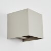 Tamarin vägglampa utomhus, Up & Down Lampa, Vägglampa LED Beige, 2-ljuskällor