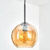 Koyoto Pendellampa, kullampa, Pendelbelysning 20 cm Amber, 1-ljuskällor