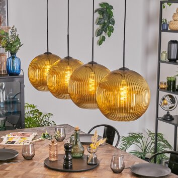 Koyoto Pendellampa, kullampa, Pendelbelysning Guld, 4-ljuskällor