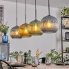Koyoto Pendellampa, kullampa, Pendelbelysning Blå, Guld, Grön, 4-ljuskällor
