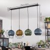 Koyoto Pendellampa, kullampa, Pendelbelysning Blå, Guld, Grön, 4-ljuskällor
