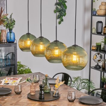 Koyoto Pendellampa, kullampa, Pendelbelysning Grön, 4-ljuskällor