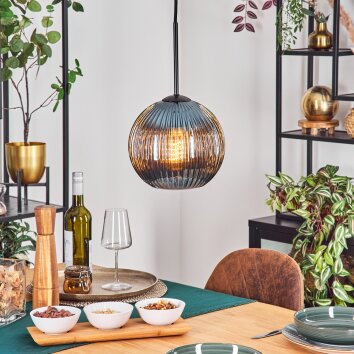 Koyoto Pendellampa, kullampa, Pendelbelysning Blå, 1-ljuskällor
