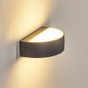 Duron vägglampa utomhus, Up & Down Lampa, Vägglampa LED Antracit, 1-ljuskällor