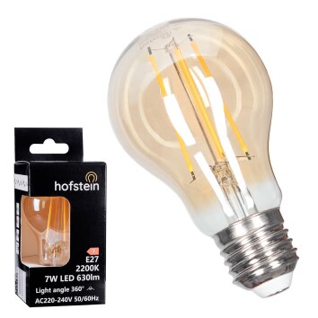 E27 LED 6 Watt varmvit 630 Lumen