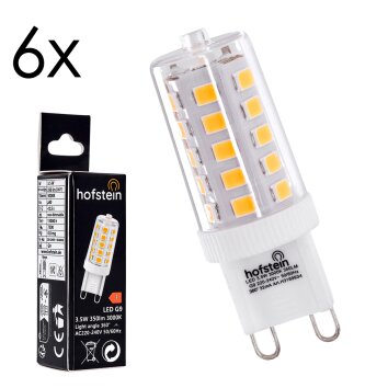 G9 LED 3 Watt varmvit dimbar 330 Lumen