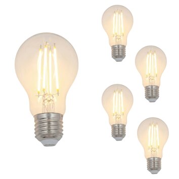 E27 LED 6.5 Watt varmvit dimbar 806 Lumen