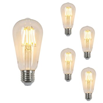 E27 LED 6 Watt varmvit 800 Lumen