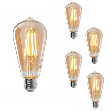 E27 LED 7 Watt varmvit dimbar 720 Lumen