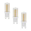 G9 LED 3 Watt varmvit dimbar 330 Lumen