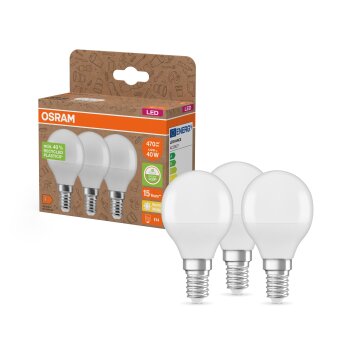 Osram E14 4.9 Watt varmvit 470 Lumen