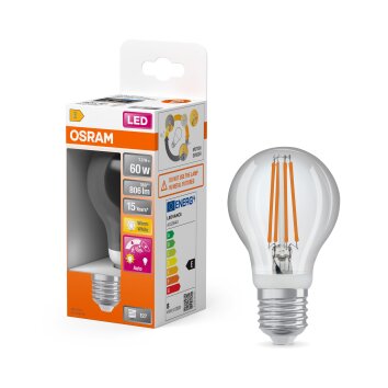 Osram E27 LED 7.3 Watt varmvit 806 Lumen