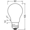 Osram E27 2.2 Watt varmvit 470 Lumen