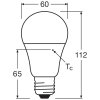 Osram E27 LED 10 Watt neutralvit 1055 Lumen