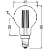 Osram E14 2.2 Watt neutralvit 470 Lumen