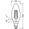 Osram E14 3.8 Watt neutralvit 806 Lumen