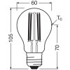 Osram E27 3.8 Watt neutralvit 806 Lumen