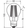Osram E27 7.2 Watt neutralvit 1521 Lumen