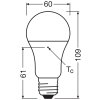 BELLALUX E27 10 Watt dagsljusvit 1055 Lumen