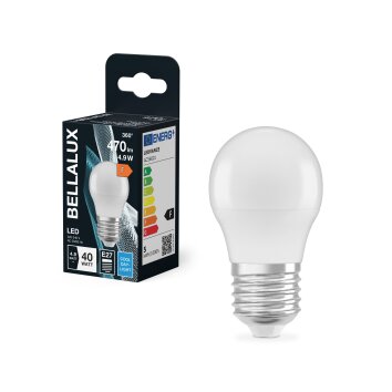 BELLALUX E27 4.9 Watt dagsljusvit 470 Lumen