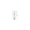 Osram E27 LED 2.5 Watt varmvit 250 Lumen