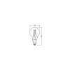 Osram E14 LED 2.8 Watt varmvit 250 Lumen