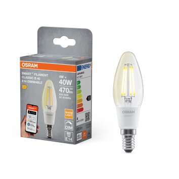 Osram E14 LED 4 Watt varmvit dimbar 470 Lumen