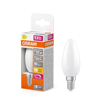 Osram E14 LED 2.8 Watt dimbar 250 Lumen