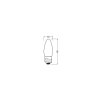 Osram E27 LED 4.8 Watt varmvit dimbar 470 Lumen